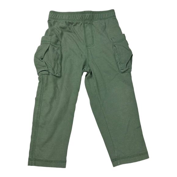Boys Tea Collection Green Cargo Pants Size 18-24 months - Picture 1 of 4